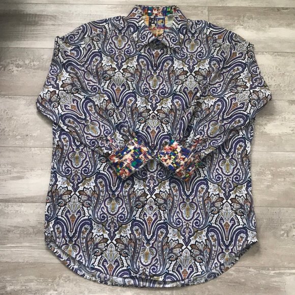 ⭐️Robert Graham Saint Kitts Sport Shirt - Picture 1 of 7